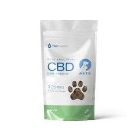 CBD Dog Treats - Full Spectrum CBD for Calm (Bacon) (Dosages: 300mg)